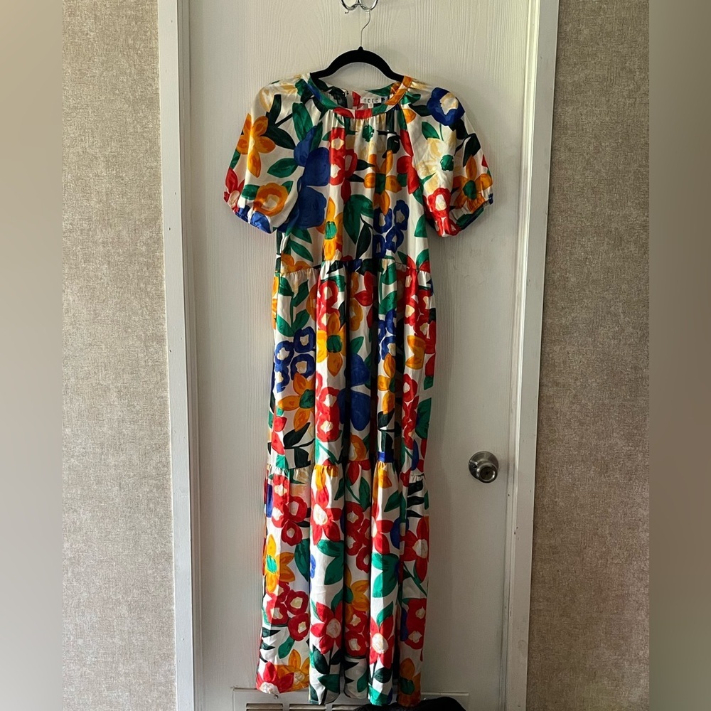 TCEC Colorful Floral Dress - Picture 2 of 9